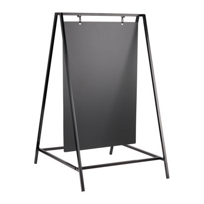 Zákaznický poutač, křídová tabule Swing, 50 x 70 cm, černá 