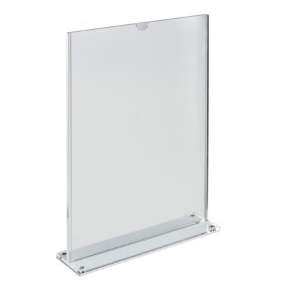 T-shaped menu holder T-MagBase, acrylic
 A4