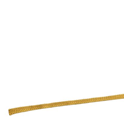 Knihařská záložka na cívce, 4-5 mm, (600 m na cívce) zlatá 