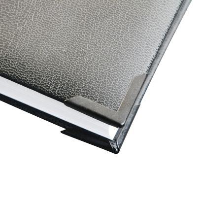 Corner protectors metal PS 22 - 22 x 22 mm  | lacquered black 