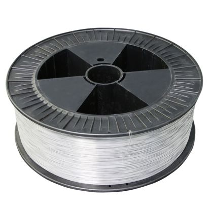 Stitching wire silver  | No. 24 - ⌀ 0,60 mm  | spool with approx. 15 kg 