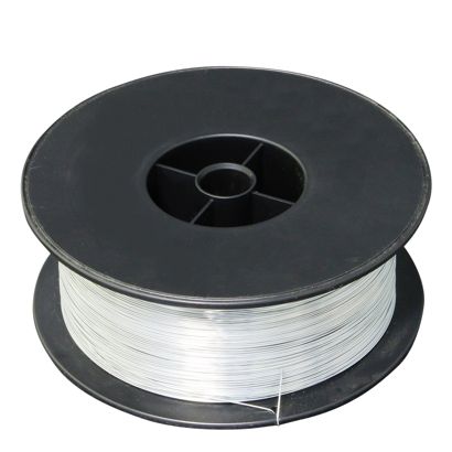 Železný šicí drát stříbrná  | No. 25 - ⌀ 0,55 mm  | Cívka s cca 2 kg 