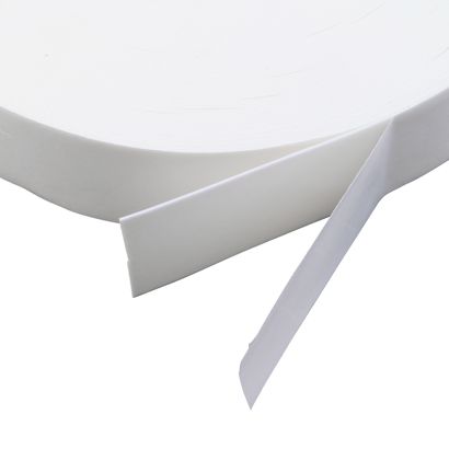 Oboustranná pěnová PE lepicí páska, bílá, tloušťka 1 mm, silná přilnavost, EL100 40 mm