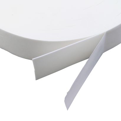 Oboustranná pěnová PE lepicí páska, bílá, tloušťka 1 mm, silná přilnavost, EL100 50 mm