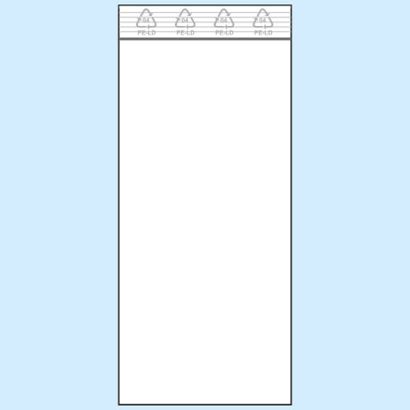 Zip lock bags, PE foil 50 µm | 60 x 130 mm 