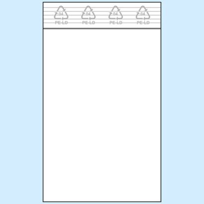 Zip lock bags, PE foil 50 µm | 80 x 120 mm 