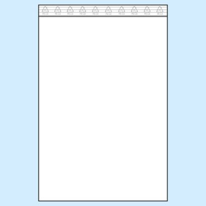 Zip lock bags, PE foil 50 µm | 280 x 400 mm 