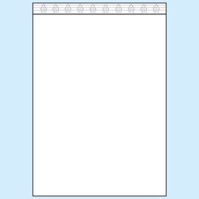 Zip lock bags, PE foil 50 µm | 300 x 400 mm 