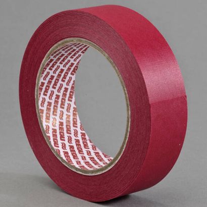 REGUtaf H3 spine tape, special fibre paper, finely grained red  | 30 mm