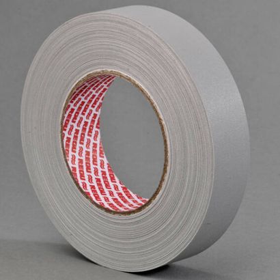 REGUtex R spine tape, cloth tape, fabric structure, laquered grey  | 25 mm