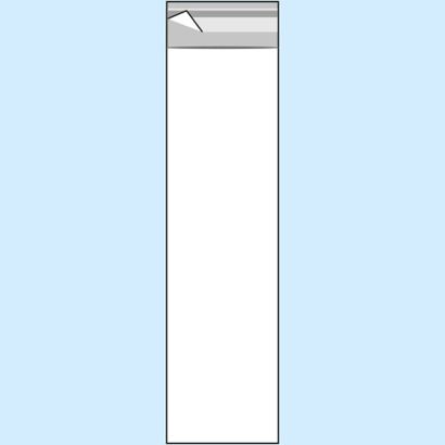 Folie se samolepicí klopou, opětovně uzavíratelné provedení, OPP folie, transparentní 60 x 240 mm 