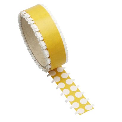 Oboustranné papír-vliesové lepicí body, silná přilnavost/silná přilnavost 10 mm | 1000 kus