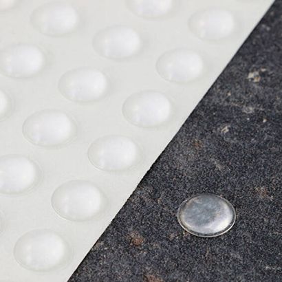 Ochrana nábytku, polokoule, samolepicí 10 mm | transparentní provedení 