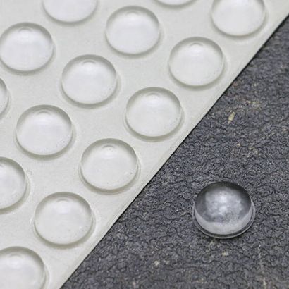 Ochrana nábytku, polokoule, samolepicí 11.1 mm | transparentní provedení 