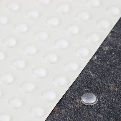 Ochrana nábytku, polokoule, samolepicí 6.4 mm | transparentní provedení 
