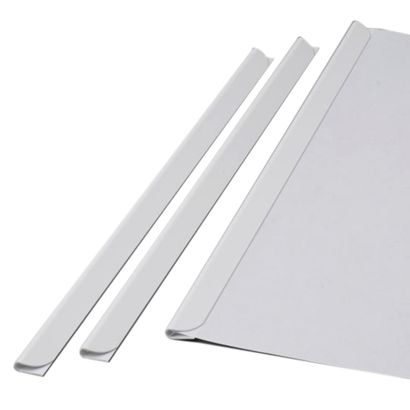 Slide binders A5, white, 3-4 mm 
