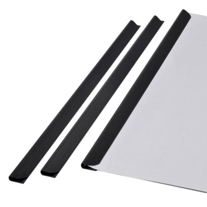 Slide binders A5, black, 3-4 mm 