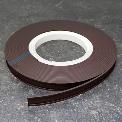 Label holder, c profile, magnetic, roll with 10 m 20 mm | including paper and protective foil  | 10 m