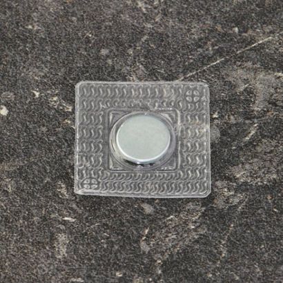Kotoučové magnety z neodymu, k našití, čtvercové, 12 mm x 2 mm, N35 