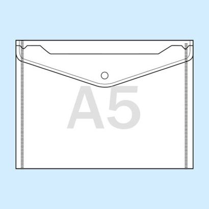 Document folders for insert A5, PP foil 180 micron 