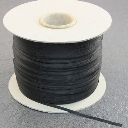 Knihařská záložka na cívce, 4-5 mm, (600 m na cívce) černá 
