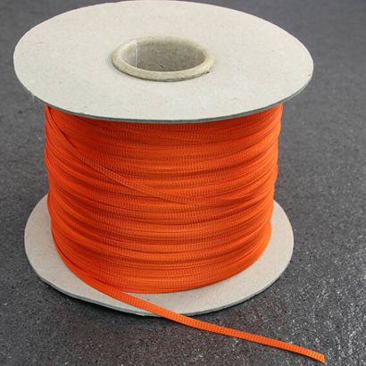 Knihařská záložka na cívce, 4-5 mm, (600 m na cívce) oranžová 