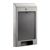 Dog bag dispenser, with A4 info tray, steel null