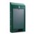 Dog bag dispenser, with A4 info tray, steel null
