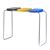 Bin bag holder with lid, 120 litre, steel 3 compartments
