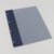 Balance sheet folder A4, 4 eyelets, quick staple, high gloss cardboard dark blue 