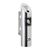 Wall-mounted ashtray MELBOURNE, stainless steel, silver 20 cm
