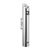 Wall-mounted ashtray MELBOURNE, stainless steel, silver 47 cm