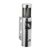 Wall-mounted ashtray DARWIN, stainless steel, silver 21,5 cm