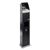 Standing ashtray bin, steel black 