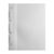 Balance sheet folder A4, 4 eyelets, quick staple, high gloss cardboard white 