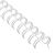 Wire bindings 3:1, A4 11,0 mm (7/16")  | white 