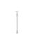 Telescopic rods for poster frames silver  | adjustable from 300 to 500 mm 