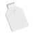 Swinging price clip for pegboard hooks 26 mm