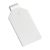Swinging price clip for pegboard hooks 42 mm