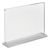 Magnetic T-menu holder with transparent matt base A4 210 x 297 mm  | landscape 