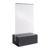 Menu holder MODUL, acrylic pocket with acrylic base null | A7 | null