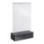 Menu holder MODUL, acrylic pocket with acrylic base null | A6 | null