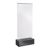 Menu holder MODUL, acrylic pocket with acrylic base null | 1/3 A4 | null