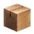 Card holder SQUARE
 straight insertion slot | 30 x 30 mm | beech wood | null
