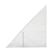 Corner pockets with business card pocket, self-adhesive, PP foil, transparent 170 x 170 mm - right