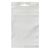 Zip lock bags, with euro hole, PE foil 80 x 120 mm | 90 µm