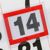 Date indicators imprinted slot window, red, elastic cord with two metal-ends printed slotted window SP3, 27 x 42 mm inside, 35 x 50 mm outside | null