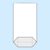 Cross bottom bags, OPP foil 180 x 300 mm