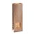 Block bottom paper bags with window 70 x 40 x 205 mm