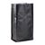 Coffee bag with aroma valve, black 245 x 100 mm